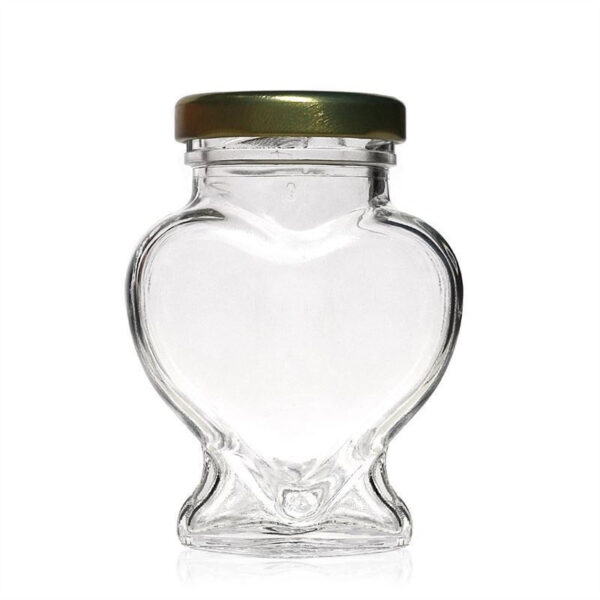 Teglica srce 106 ml + Poklopac