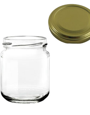 Staklena tegla sa poklopcem 212 ml