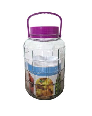 Staklena tegla posuda za zimnicu 5 L